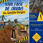GETÚLIO VARGAS RECEBE NOVA FASE DAS OBRAS CONTRA ENCHENTES