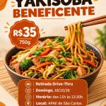 YAKISOBA BENEFICENTE – APAE DE SÃO CARLOS 💙🍜